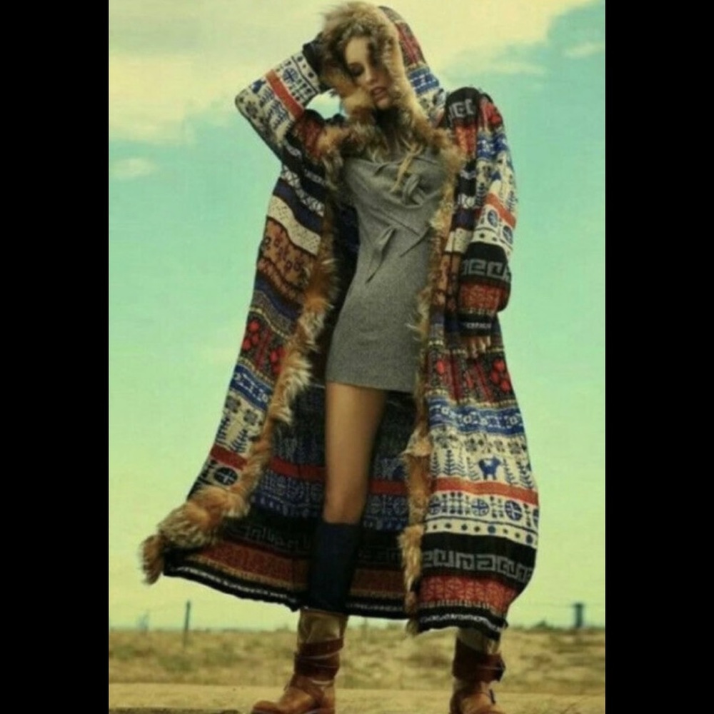 Women’s boho outerwear.